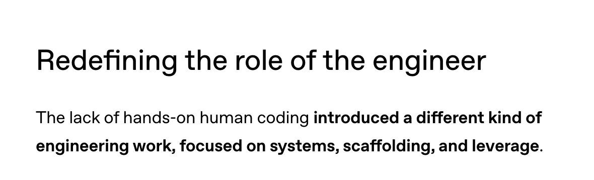 Redefining the role of the engineer